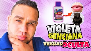 VIOLETA DE GENCIANA PARA EL CABELLO  PARA MATIZAR  PARA LA BOCA  PARA PERROS  HERIDAS ABIERTAS [upl. by Meeka]