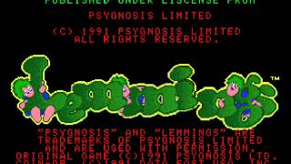 Arcade Prototype Lemmings Music  The Galop CanCan [upl. by Oijres]