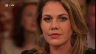 Felicitas Woll zu Gast bei Markus Lanz ZDF 852013 720p [upl. by Ibby]