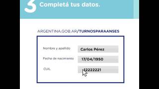 ¿NECESITÁS TRAMITAR UN TURNO EN ANSES [upl. by Gannie]