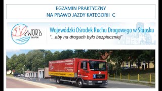 Egzamin praktyczny na prawo jazdy kategorii C – Zadania egzaminacyjne [upl. by Nnyltak960]