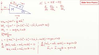 Other Formulations of Classical Mechanics  Lagrangian Example [upl. by Ramso]