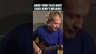 Angus Young Talks About Chuck Berrys Influence shorts [upl. by Ylelhsa]