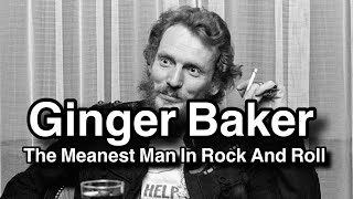 Famous Drummers On Ginger Baker [upl. by Eaneg]