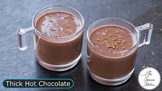 Yummy Hot Chocolate Recipe I Perfect Thick Hot Chocolate Recipe  The Terrace Kitchen [upl. by Jerrilyn]