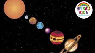 The Solar System  Arabic amp English  المجموعة الشمسية باللغة العربية و الانجليزية [upl. by Dredi]