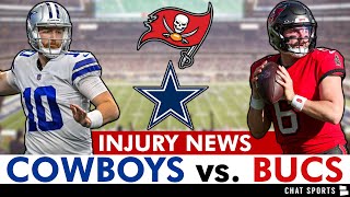 Cowboys vs Bucs Preview Prediction KEY Injury News On Jourdan Lewis amp Cooper Beebe amp Prediction [upl. by Nnorahs]