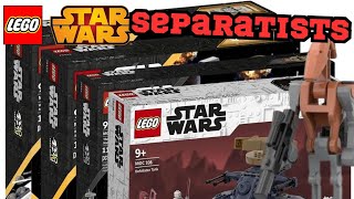 Top 3 Separatist Sets That Lego NEEDS To Make Now Part 8 Lego Star Wars Set Ideas 2023 [upl. by Ahsiner]