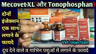 MecovetXL amp Tonophosphan vet injection Benefits of applying both togetherVetinjection [upl. by Courtland]