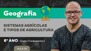 Sistemas Agrícolas e Tipos de Agricultura – Geografia – 6º ano – Ensino Fundamental [upl. by Anaujal]