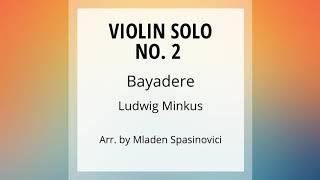 Violin Solo No 2 string quartet  Ludwig Minkus [upl. by Catto]