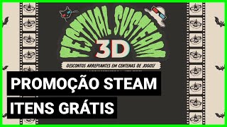 EVENTO FESTIVAL SUSTEAM DO STEAM 2024  ITENS GRÁTIS [upl. by Keyes]