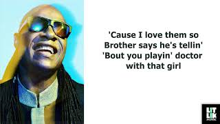 Stevie Wonder  I Wish Lyrics [upl. by Arihat]