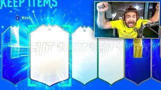 ICON AND TOTS IN SAME PACK NO WAY FIFA 19 [upl. by Rehpotsirc]