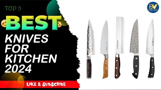 Best Knives for Kitchen  Top 5 Knives Review [upl. by Hardigg]