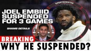 quot76ers Star Suspended 3 Games for Shoving Media Member  NBA Drama amp Controversy Explainedquot [upl. by Phina]