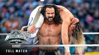 FULL MATCH Seth quotFreakinquot Rollins vs Drew McIntyre WrestleMania XL Sunday [upl. by Yrannav]