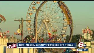 Marion County fair underway [upl. by Enialb]