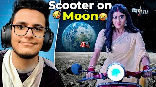 She Went to Moon on Scooter😂 Indian TV Serials are so Stupid [upl. by Phare]