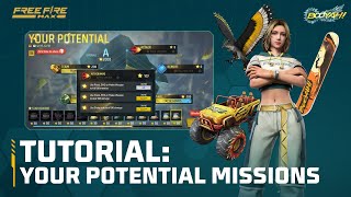 Guide to Potential Missions and Rewards  Booyah Day  Garena Free Fire MAX [upl. by Ekez]