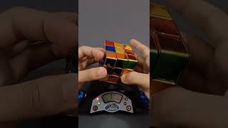 Worlds Shiniest Metallic Cube rubikscube cubing 3x3solve [upl. by Cavit346]