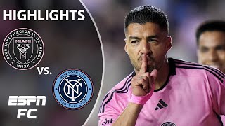 Inter Miami vs NYCFC  MLS Highlights  ESPN FC [upl. by Riella441]