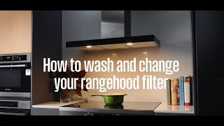 Westinghouse rangehoods  How to change and clean filters [upl. by Akahc]