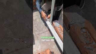 How to set lining door frame 😃 construction [upl. by Grega]