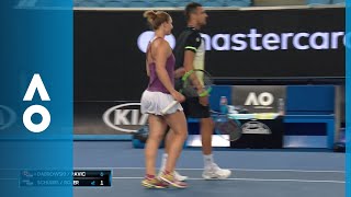 DabrowskiPavic v SchuursRojer match highlights QF  Australian Open 2018 [upl. by Reyna]