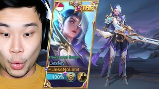 Review Skin Lesley Starlight Fest Rp1000000  Mobile Legends [upl. by Ocnarf]