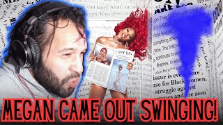 MEGAN PUNCHIN BACK TO BACK quotWhats Newquot Megan Thee Stallion Reaction [upl. by Eytteb]