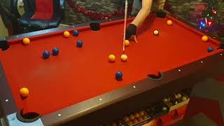 6ft pool table  8 ball break and run 26 🎱 [upl. by Leiram]