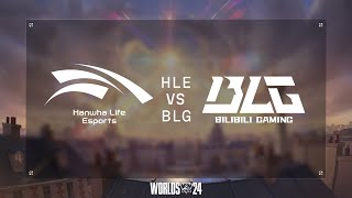 HANWHA LIFE ESPORTS VS BILIBILI GAMING  MAPA 4  KNOCKOUT STAGE  DÍA 2  WORLDS 2024 LEAGUE OF L [upl. by Annaeirb550]