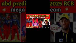 RCB Top 5 Target Players for IPL 2025 Mega Auction ipl2025 iplmegaauction rcb viratkohlishort [upl. by Arhat894]