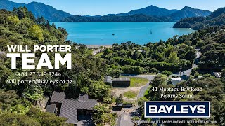 41 Moetapu Bay Road  Pelorus Sound NZ [upl. by Refeinnej]