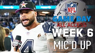 NFL Week 6 Micd Up quot711 hes always openquot  Game Day All Access [upl. by Cynthla]