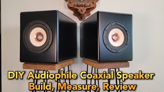 EASY TO BUILD HighEnd Coaxial Speaker  Tangband w62313 [upl. by O'Driscoll921]