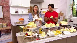 Delizioso Desserts 325 lb Italian Limoncello Cake on QVC [upl. by Bogie708]