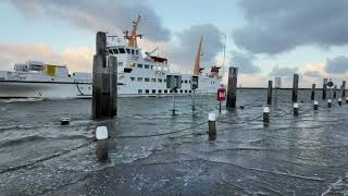 Norden Norddeich Kleine Sturmflut in Ostfriesland  Travel 2023 North Sea Germany [upl. by Deirdra]