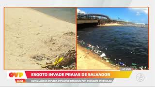 Especialista explica impactos gerados por descarte irregular de lixo nas praias de Salvador [upl. by Narod]