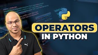 11 Python Tutorial for Beginners  Operators in Python [upl. by Alberto]