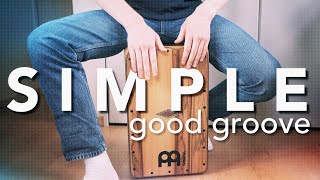 The Most Basic Cajon Groove  Lets Really Perfect It [upl. by Birmingham514]