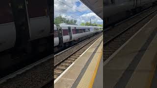 London North Eastern Railway train 813133 passing Morpeth heading towards Edinburgh [upl. by Aneehsit376]