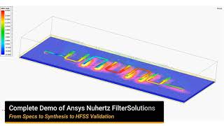 Ansys Nuhertz FilterSolutions Demonstration [upl. by Jorie882]