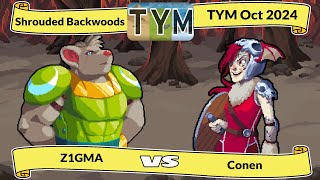 TYM October  Z1GMA Rhomb vs Conen Ragna  Shrouded Backwoods [upl. by Stacy]