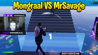 Mongraal DESTROYS MrSavage in 1v1 Buildfights After Training on the PRO PRACTICE Map [upl. by Danielle945]