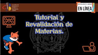 Tutorial Revalidación de Materias [upl. by Nadda]