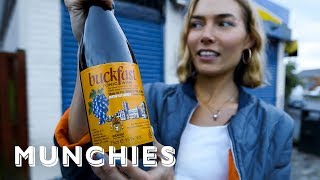 Getting Buzzed off Buckfast MUNCHIES Guide to Scotland Episode 1 [upl. by Hakon]