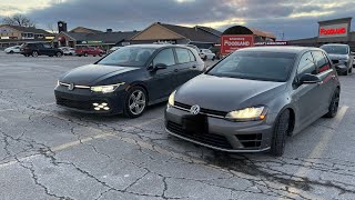 Mk8 GTI stage 1 manual vs mk7 golf r stage 1 manual [upl. by Dre]