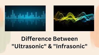 Difference Between Ultrasonic and Infrasonic  The Sound Showdown Ultrasonic vs Infrasonic [upl. by Aleacin]